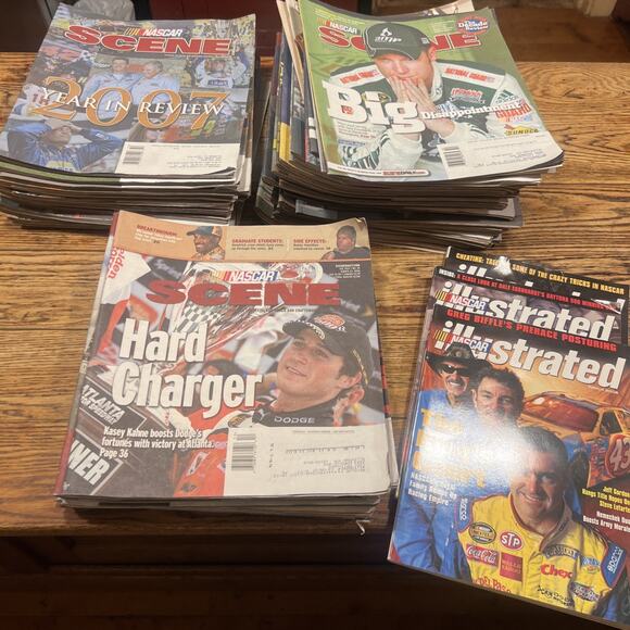 HUGE NASCAR SCENE Magazine Lot – 54+ Issues (2006–2009) Earnhardt - Picture 2 of 13